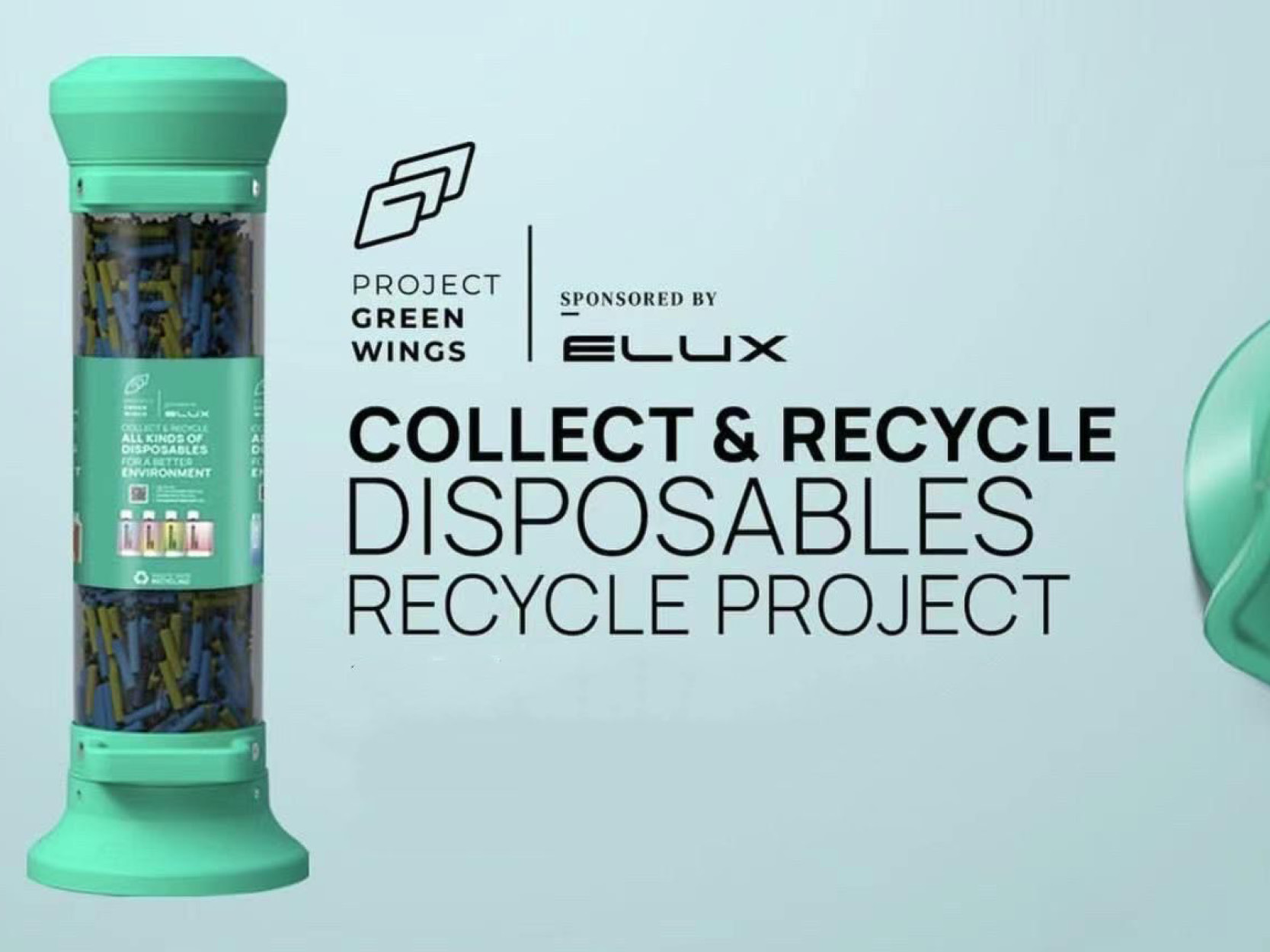 GREEN WINGS PROJECT LAUNCHES GROUNDBREAKING E-CIGARETTE RECYCLING PROGRAM
