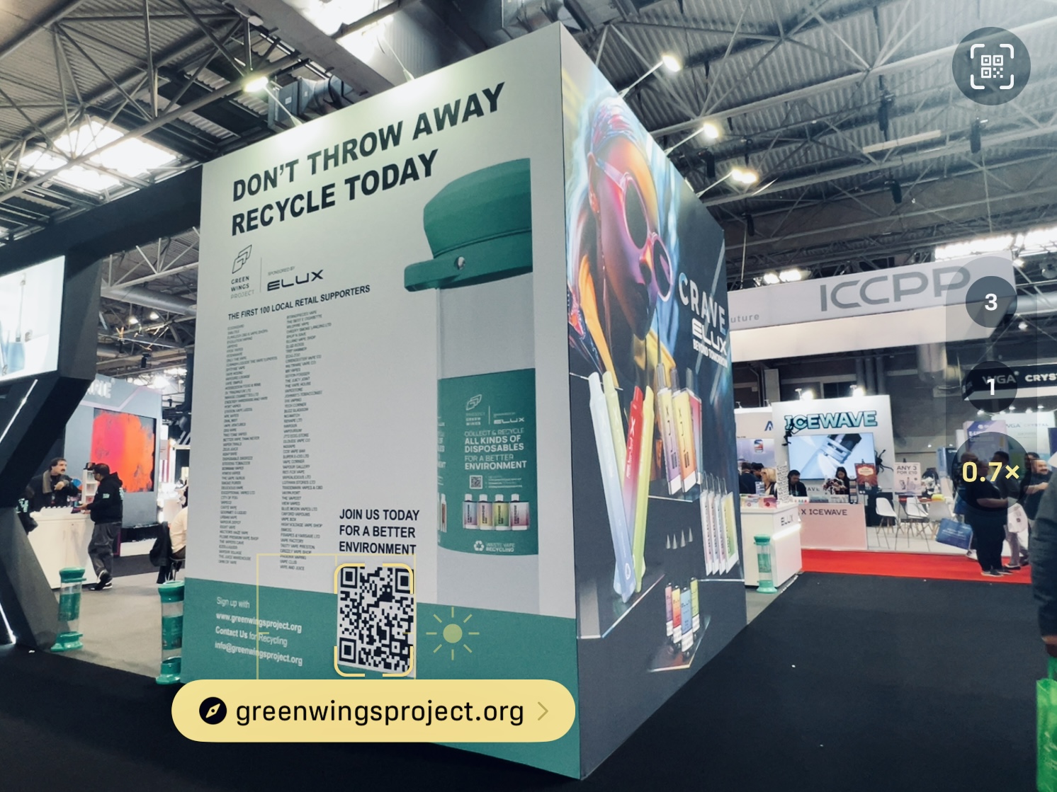Fresh off the floors of Vaper Expo UK 2023, we at Green Wings Project are reflecting on the incredible conversations and commitments to sustainable vaping practices we witnessed.