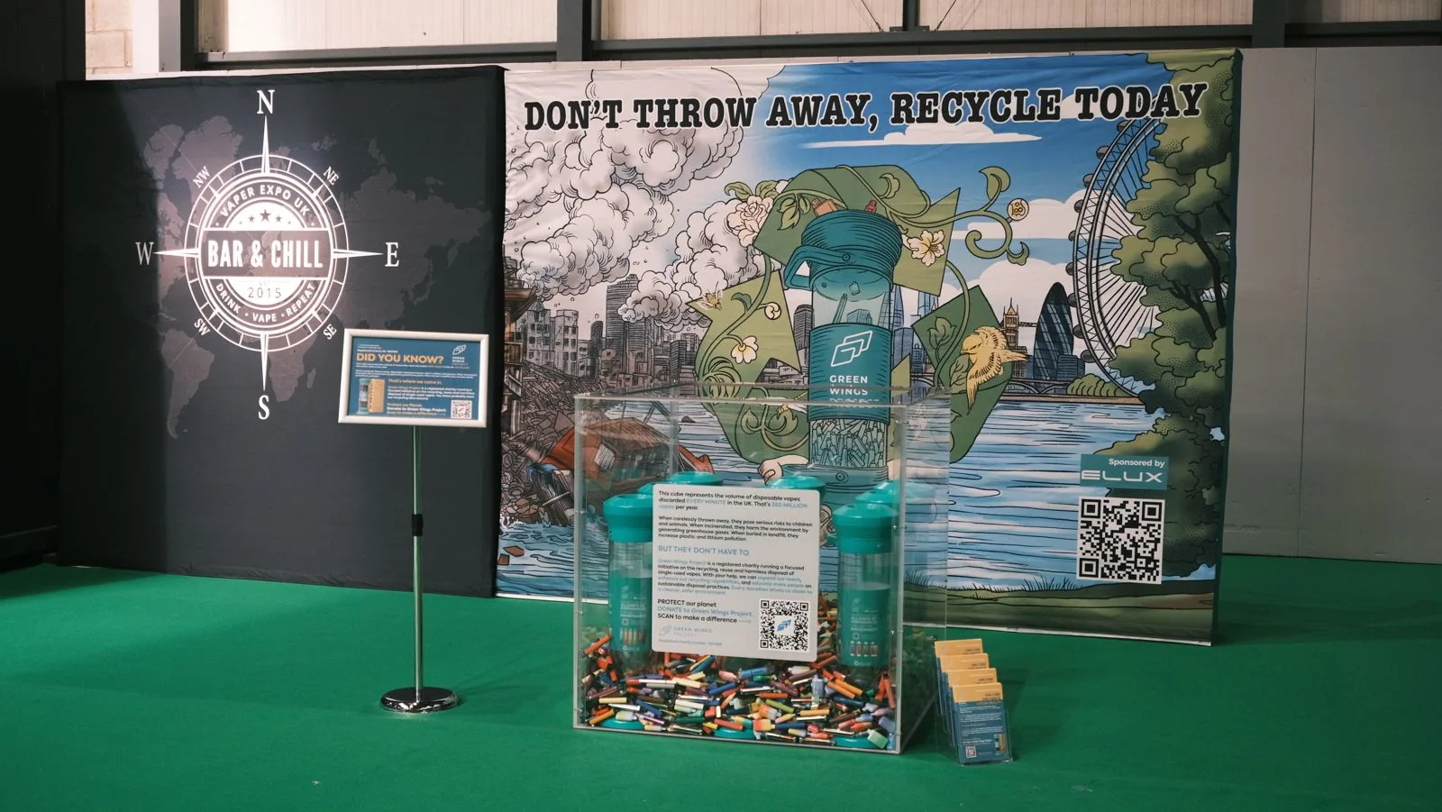 Green Wings Project: Successful Debut as a Registered Charity at Vaper Expo UK 2024