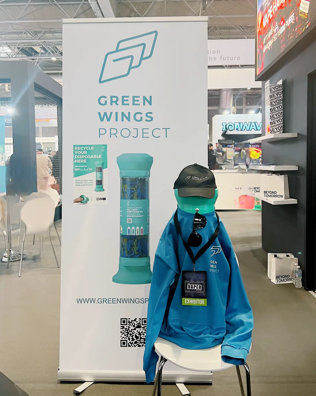 Green Wings Project Advocates for Sustainable Vaping at Vaper Expo UK 2023