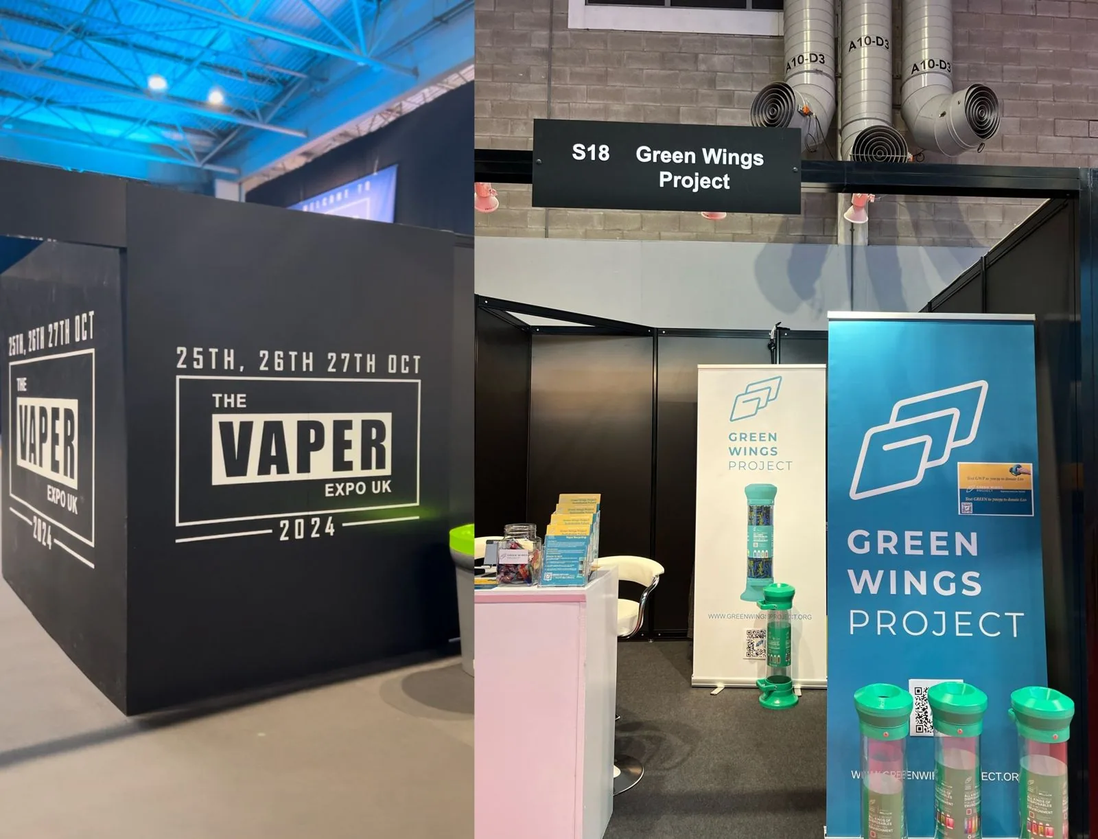Green Wings Project at Vaper Expo Winter 2024: Championing Vape Recycling Solutions Amid Ban Discussions